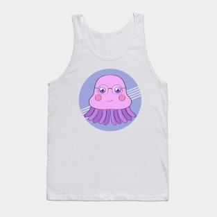 An adorable squid Tank Top